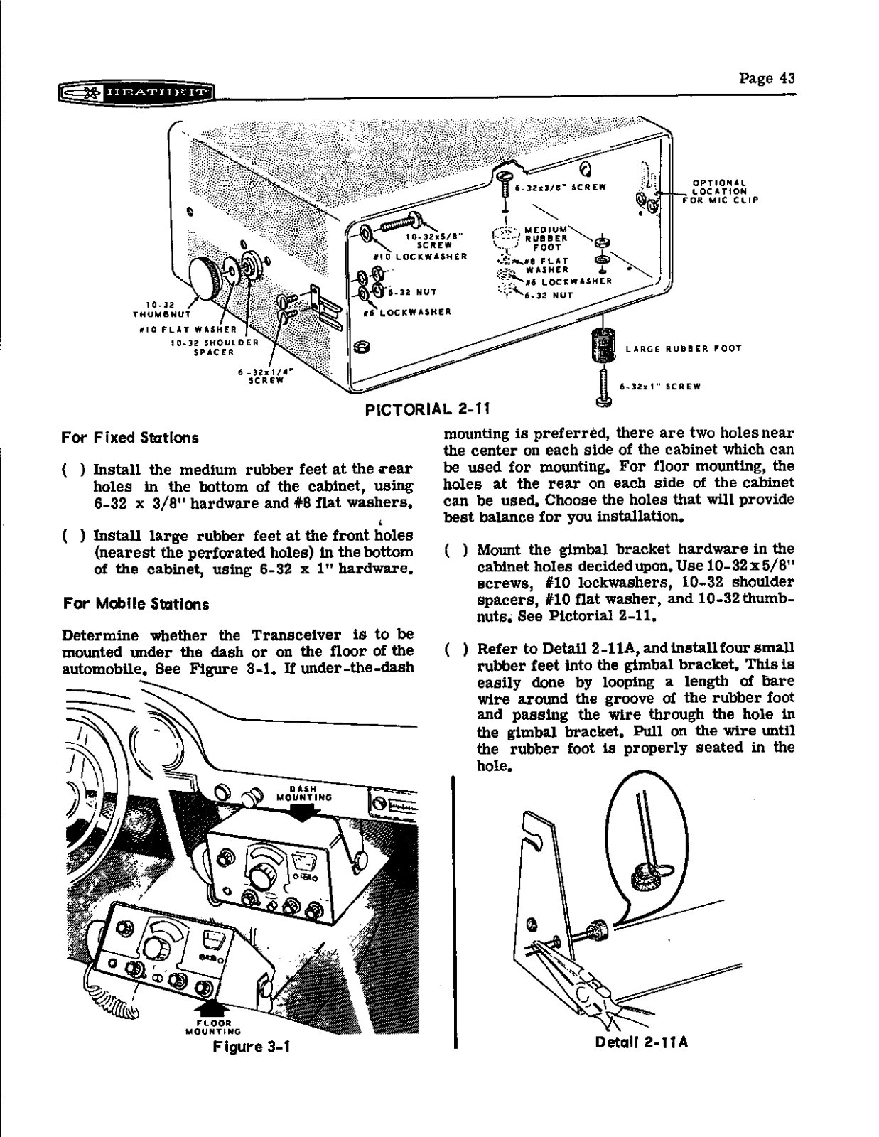 HEATHKIT HW-22a User Manual (PAGE 43)