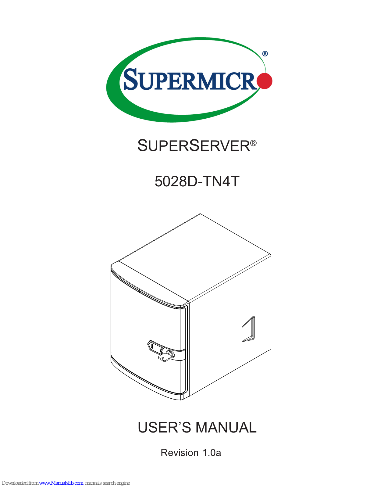 Supermicro SUPERSERVER 5028D-TN4T, 5018D-FN4T User Manual