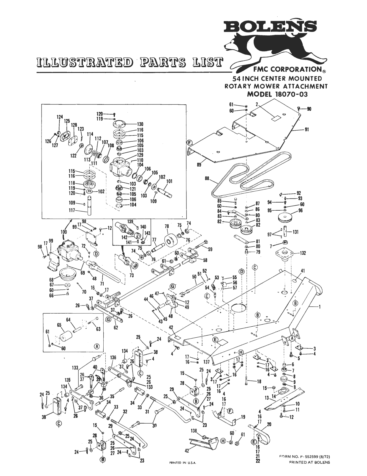 Bolens 18070-03 User Manual