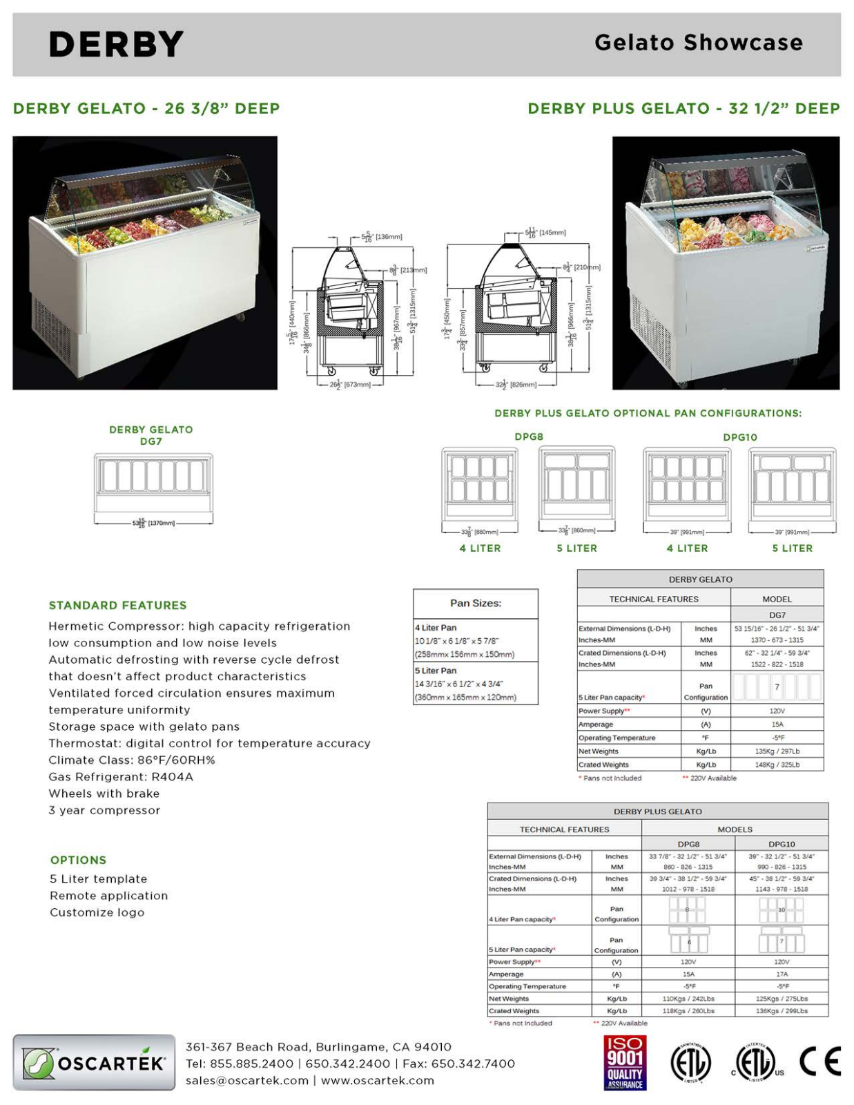 Oscartek DG7 User Manual