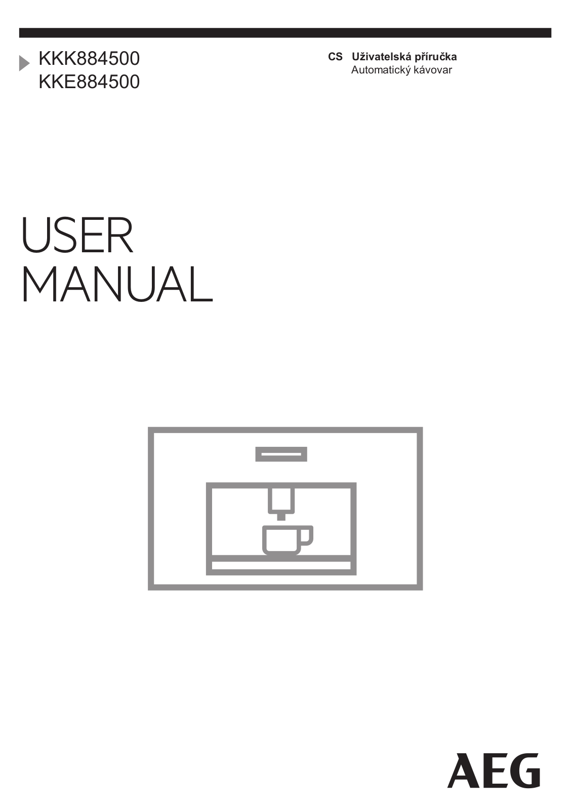 AEG KKE884500M User Manual