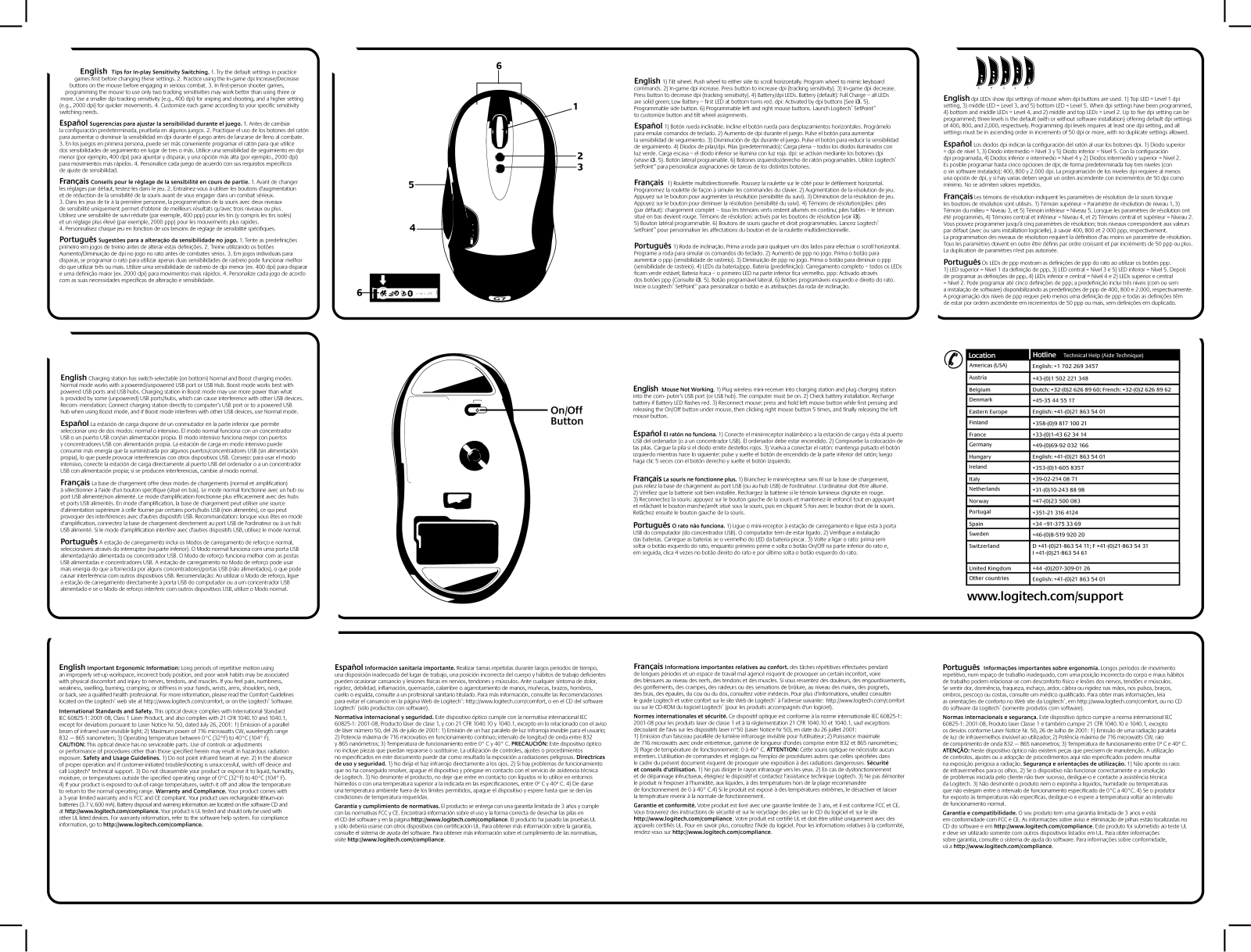 Logitech 201963, 201966 User Manual