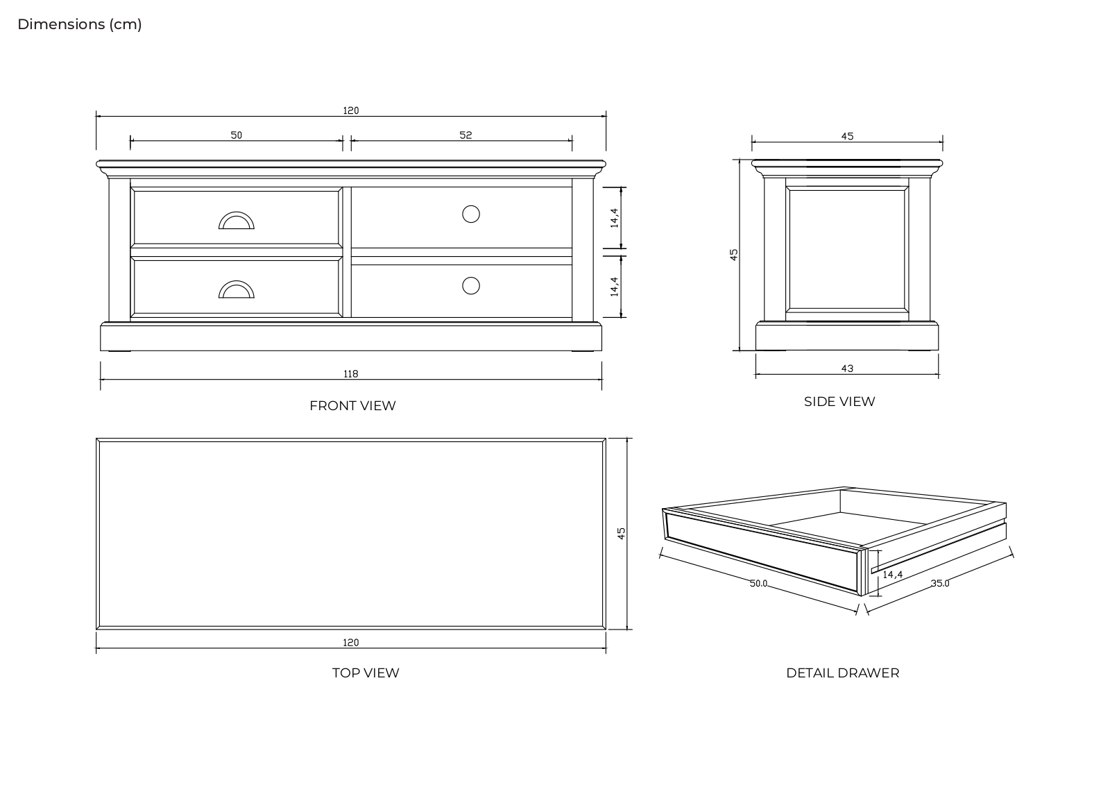 Sand & Stable W000753153 Dimensions - ManualMachine.com