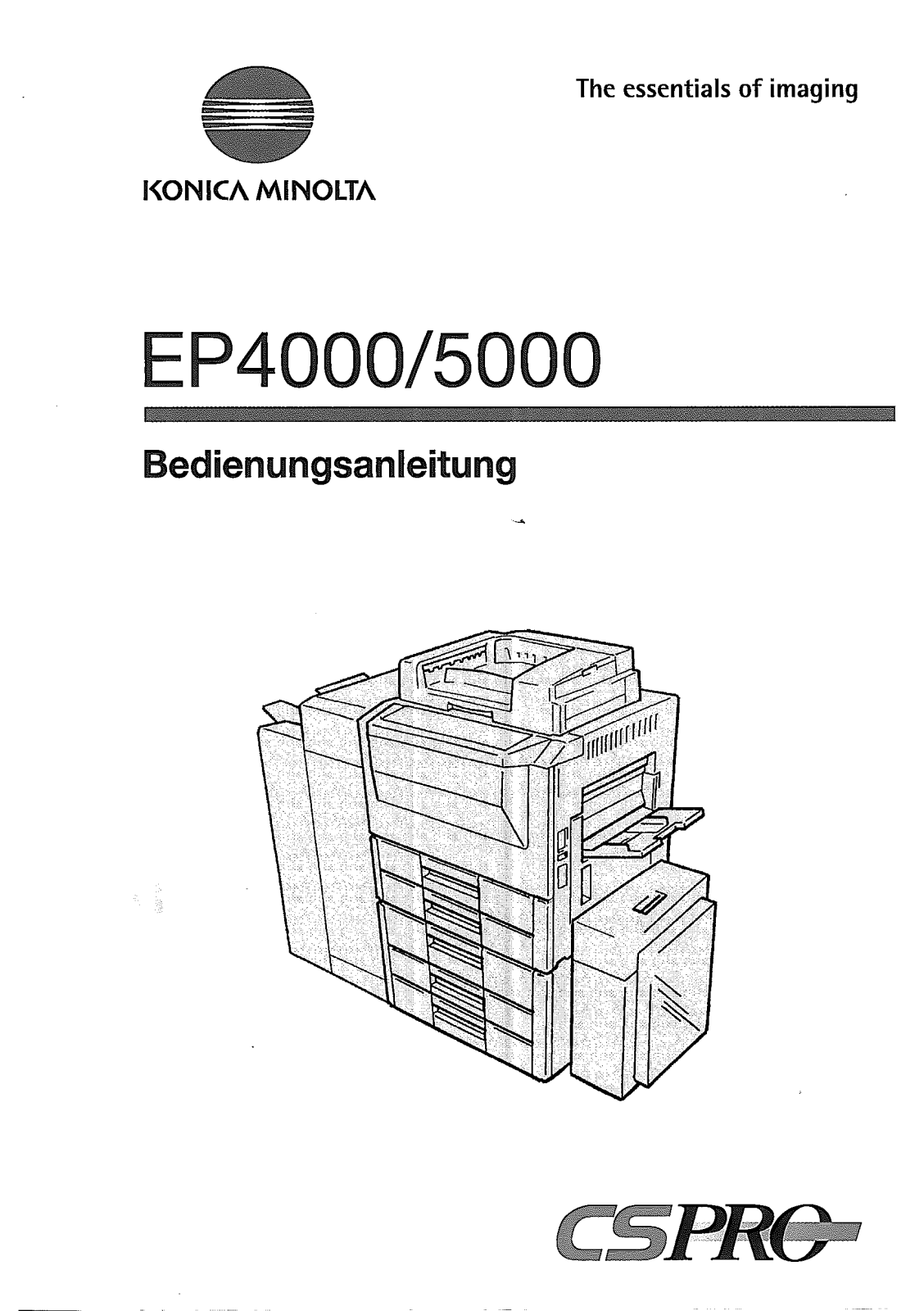 Konica minolta EP4000, EP5000 User Manual