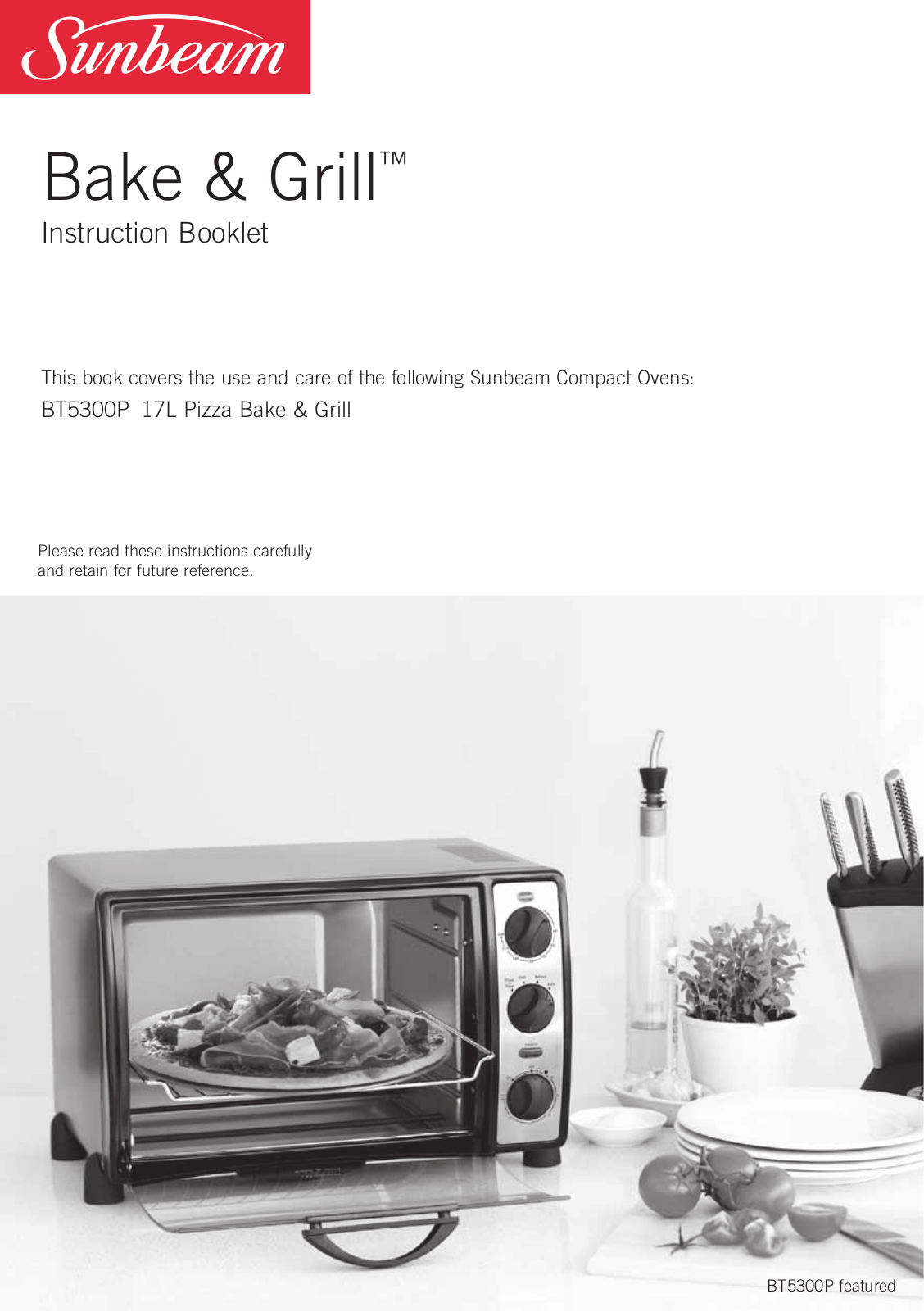 Sunbeam BT5300P Operating Instructions