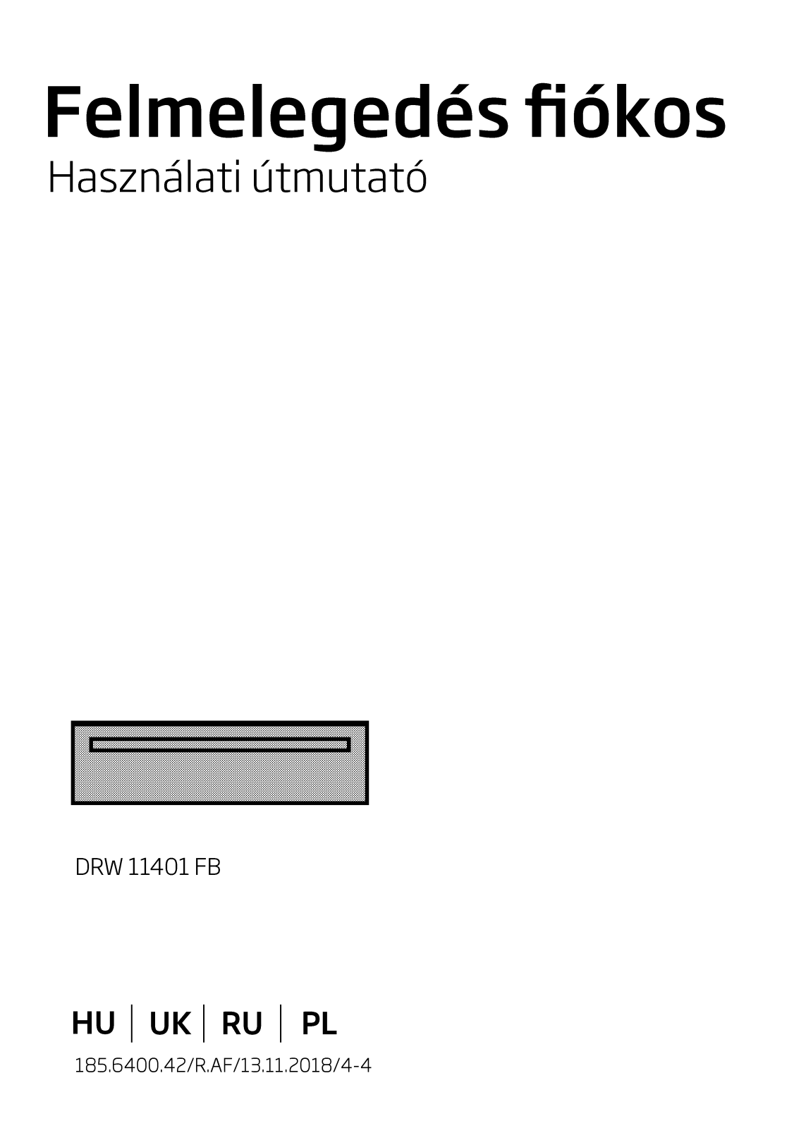 Beko DRW 11401 FB User manual