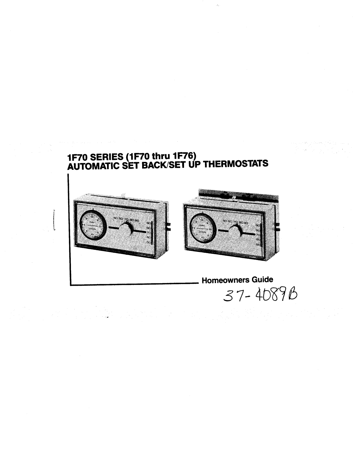 Emerson 1F70 User Manual