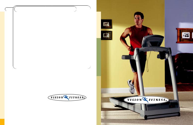 Vision Fitness T9550 User Manual