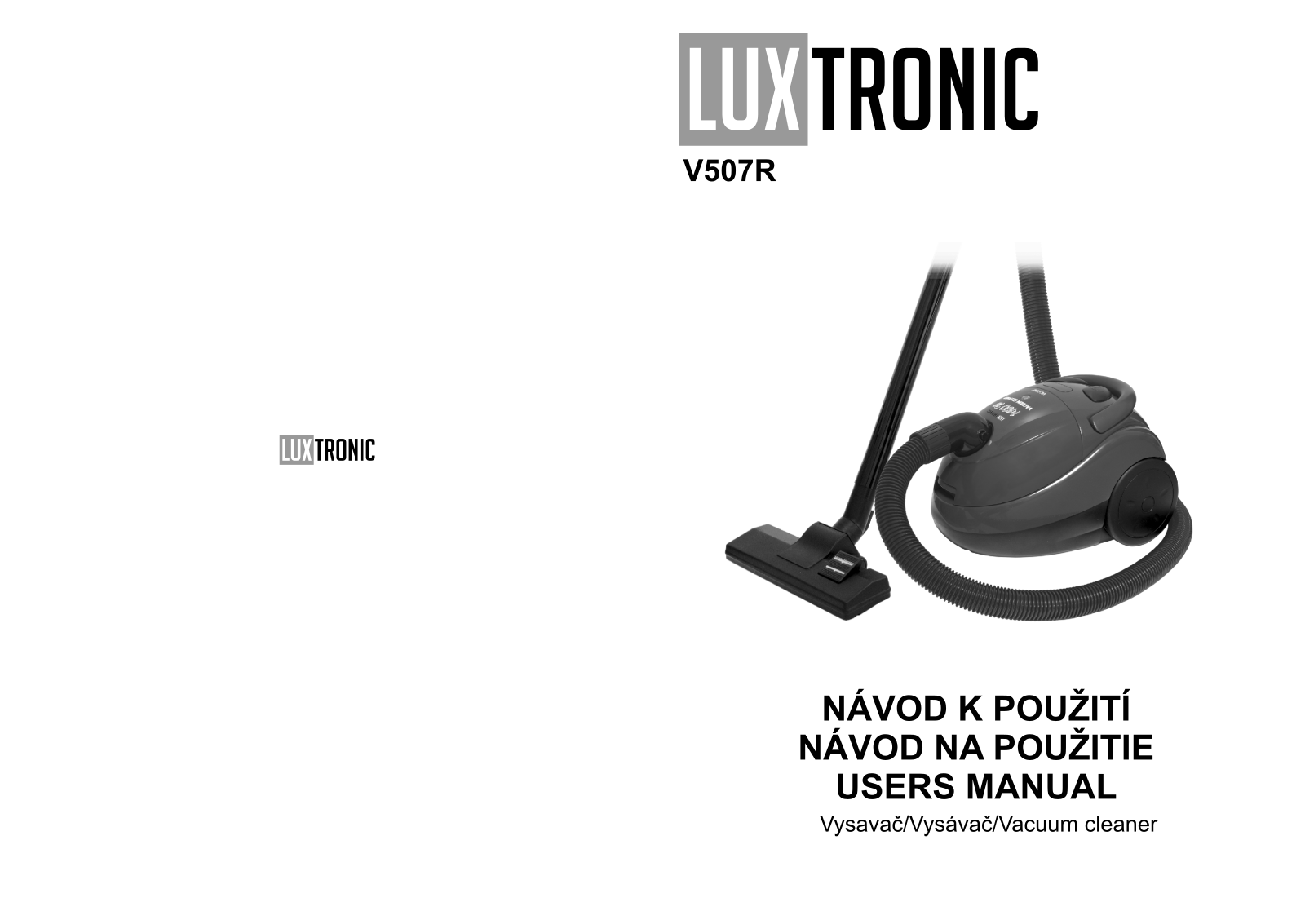 Luxtronic V507R User Manual