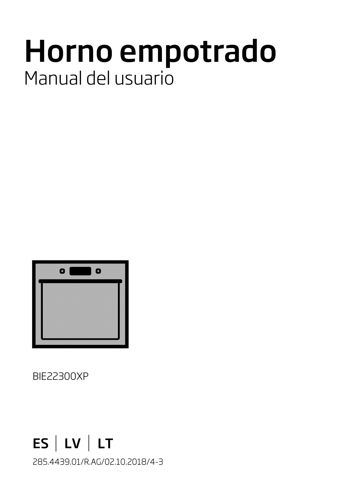 Beko BIE22300XP User manual