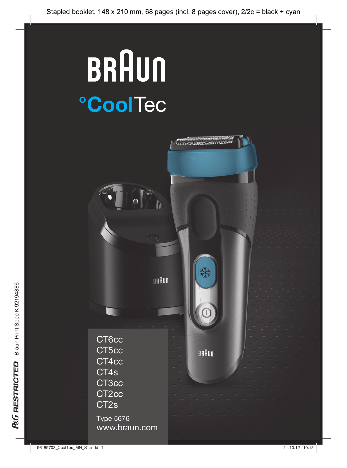 Braun CT3cc, CT5cc User Manual