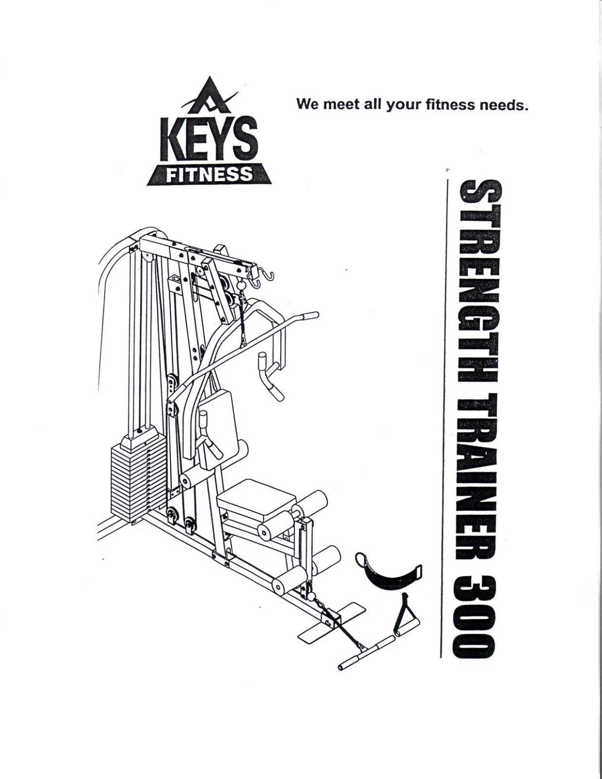 Keys Fitness ST-300 User Manual