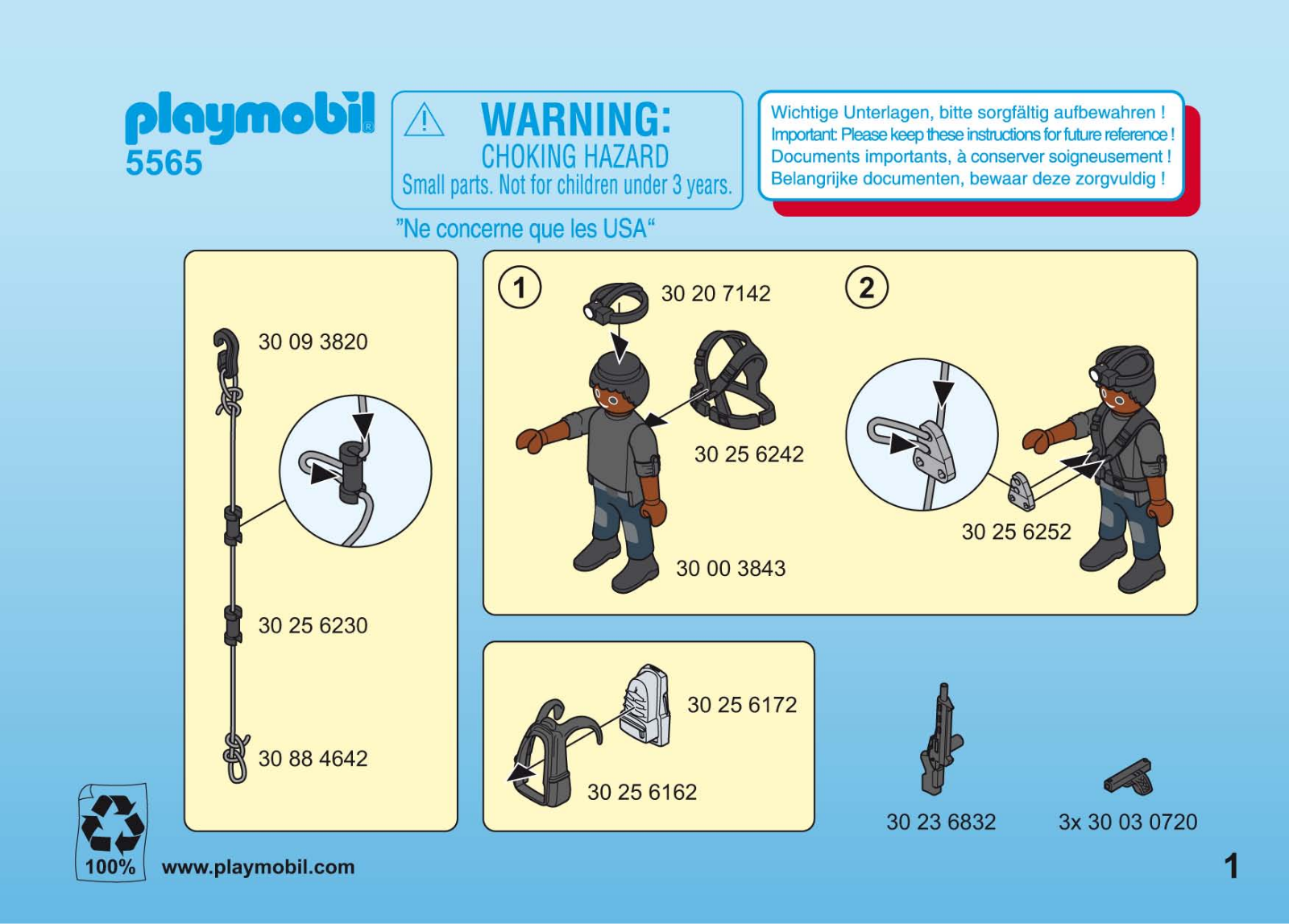 Playmobil 5565 Instructions