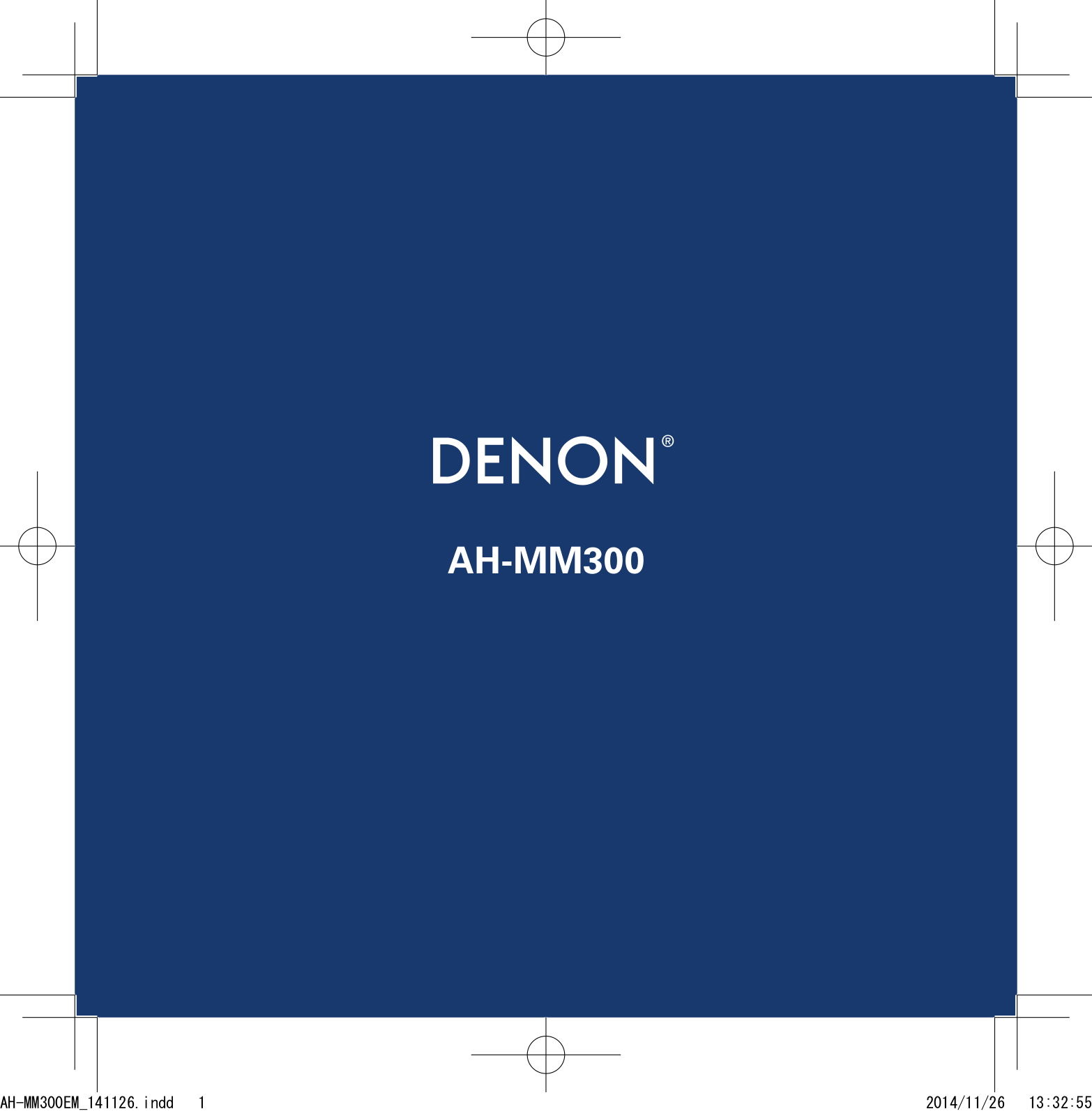 Denon AH-MM300 User Manual