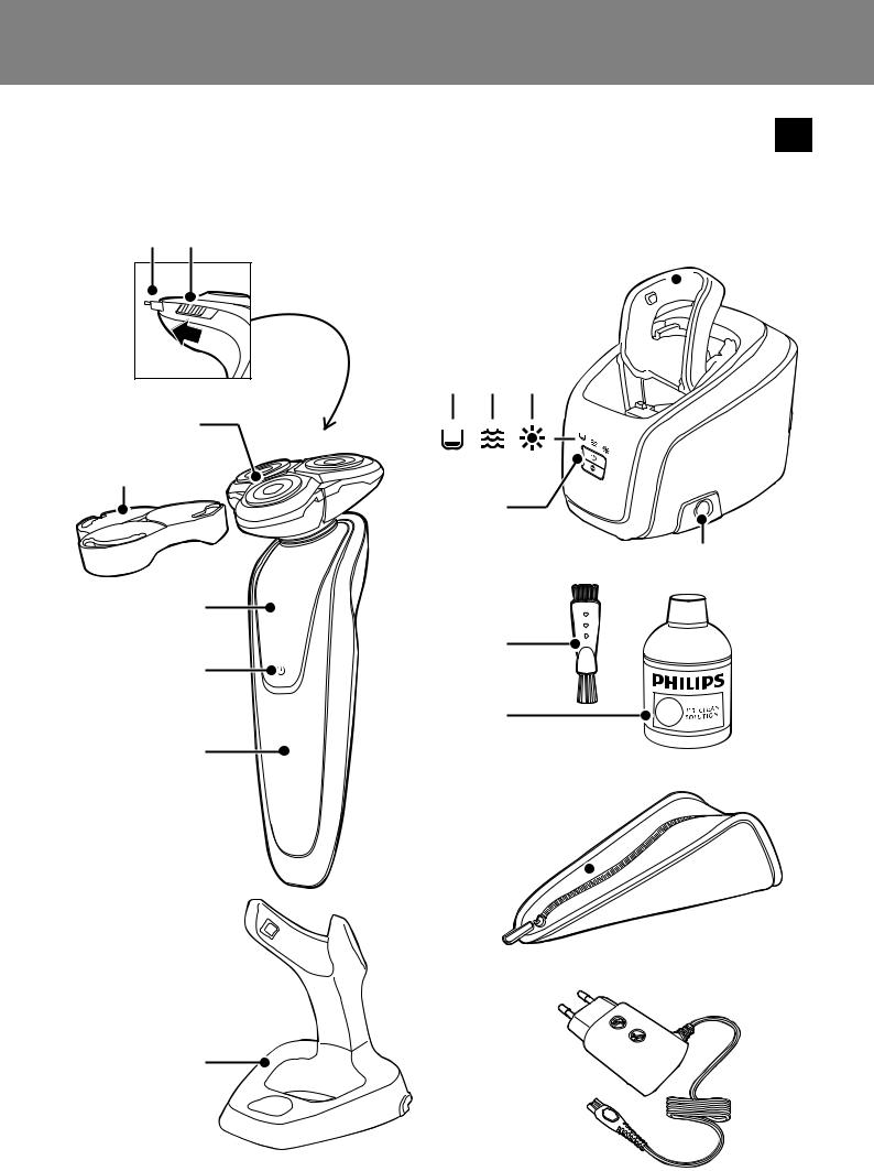 Philips RQ1290, RQ1280, RQ1260, RQ1250 Technical data