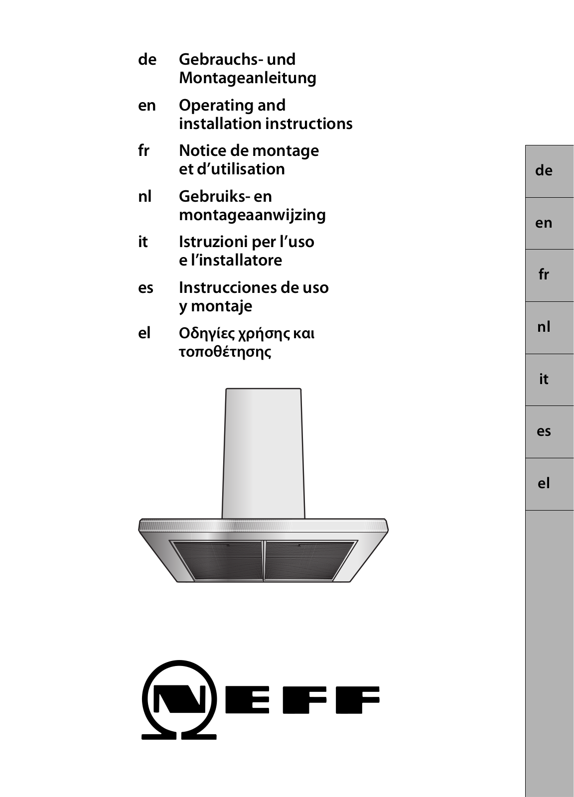 NEFF D79F35N0GB User Manual