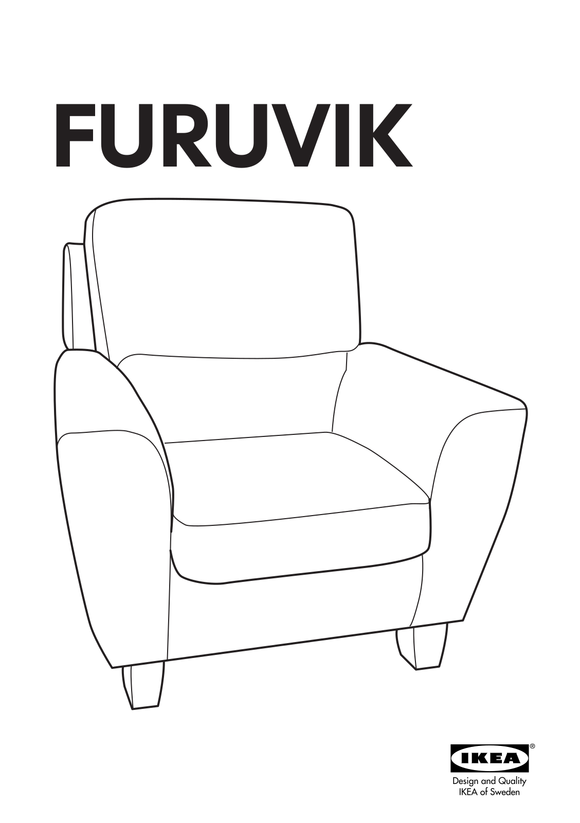 IKEA FURUVIK RECLINER Assembly Instruction