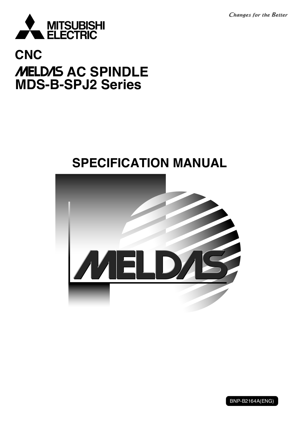 mitsubishi MDS-B-SPJ2 Specification Manual