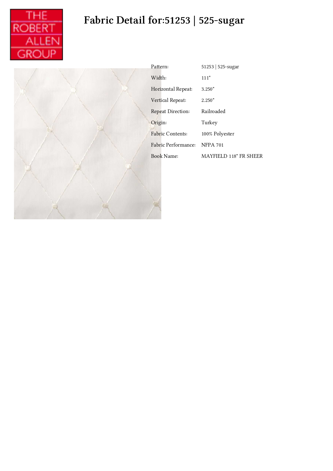Duralee CRAL4285 Specifications - ManualMachine.com