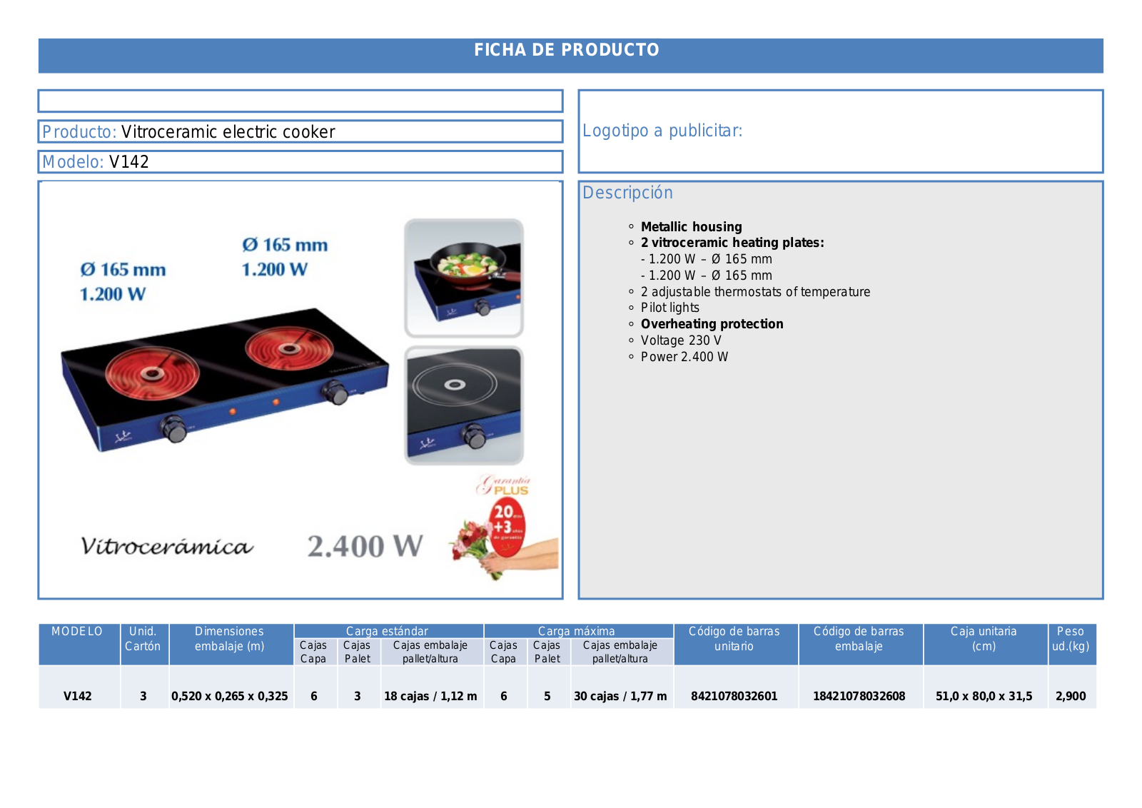 Jata V142 User Manual