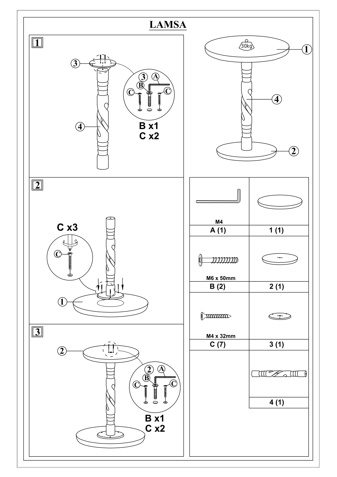 JYSK Lamsa User Manual