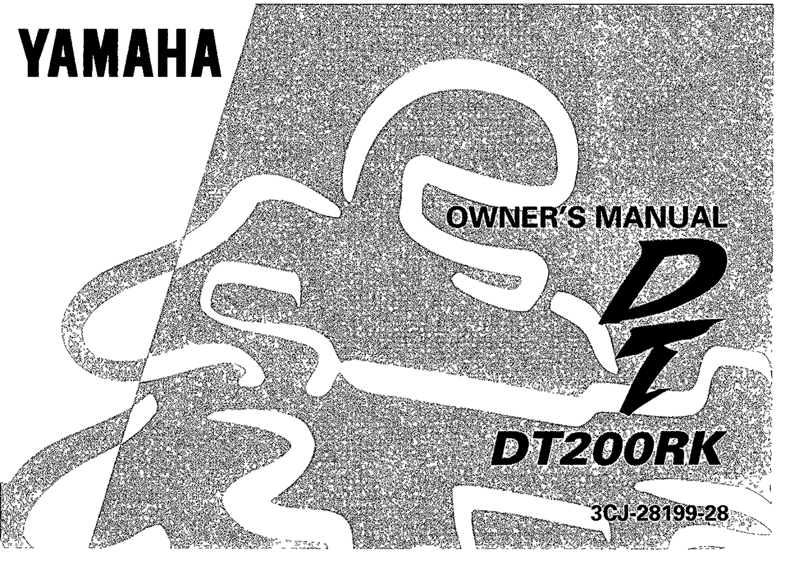 Yamaha DT200 RK 1998 Owner's manual