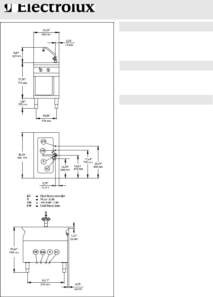 Electrolux 584087 General Manual