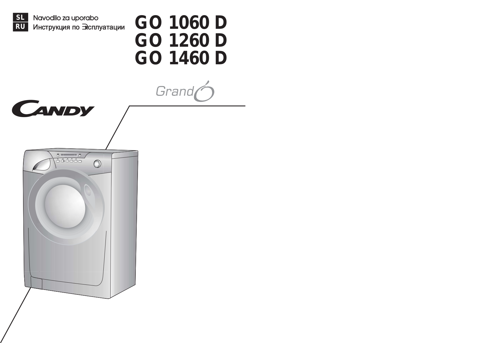 Candy GO 1260D User Manual