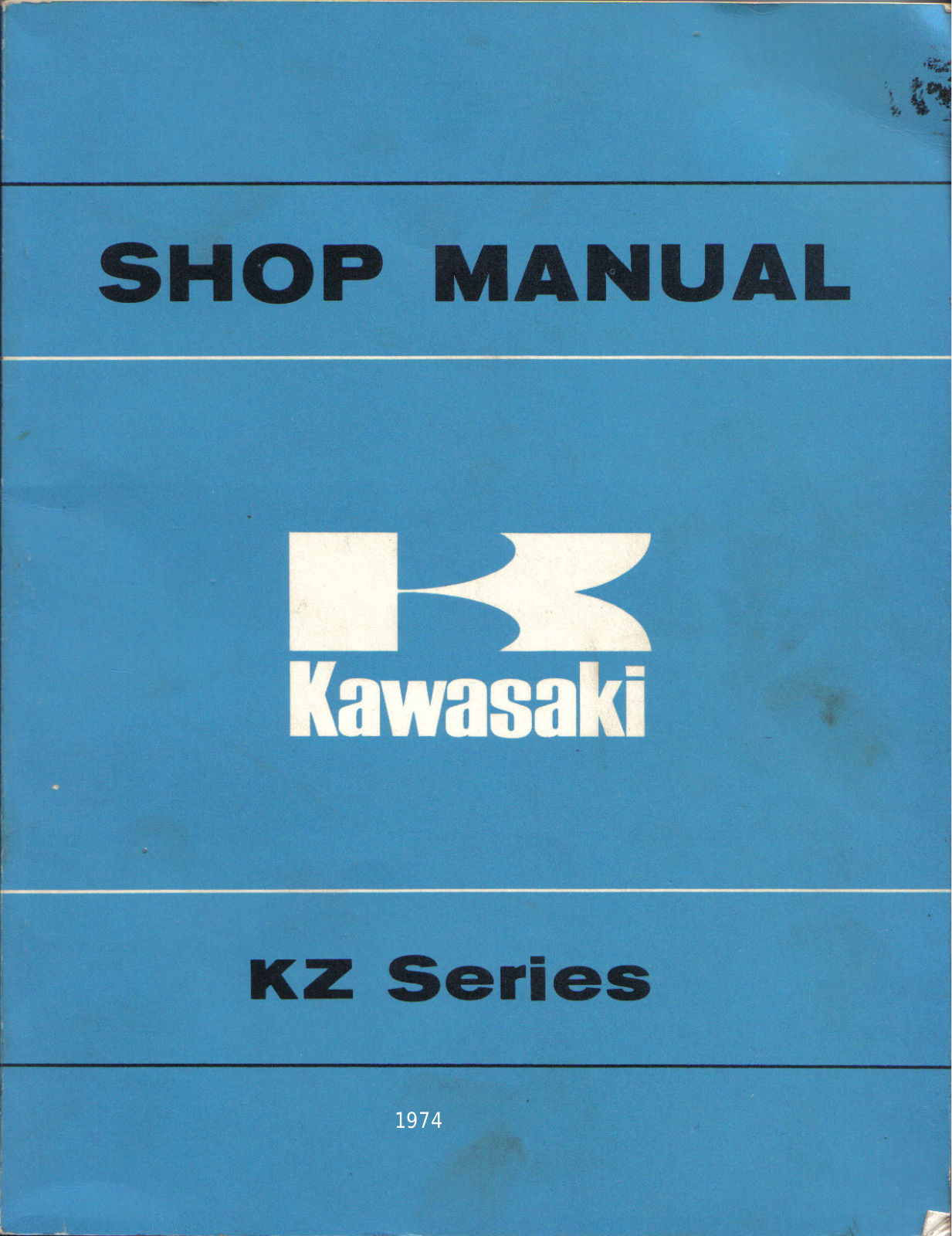 Kawasaki KZ400 (1974) User Manual