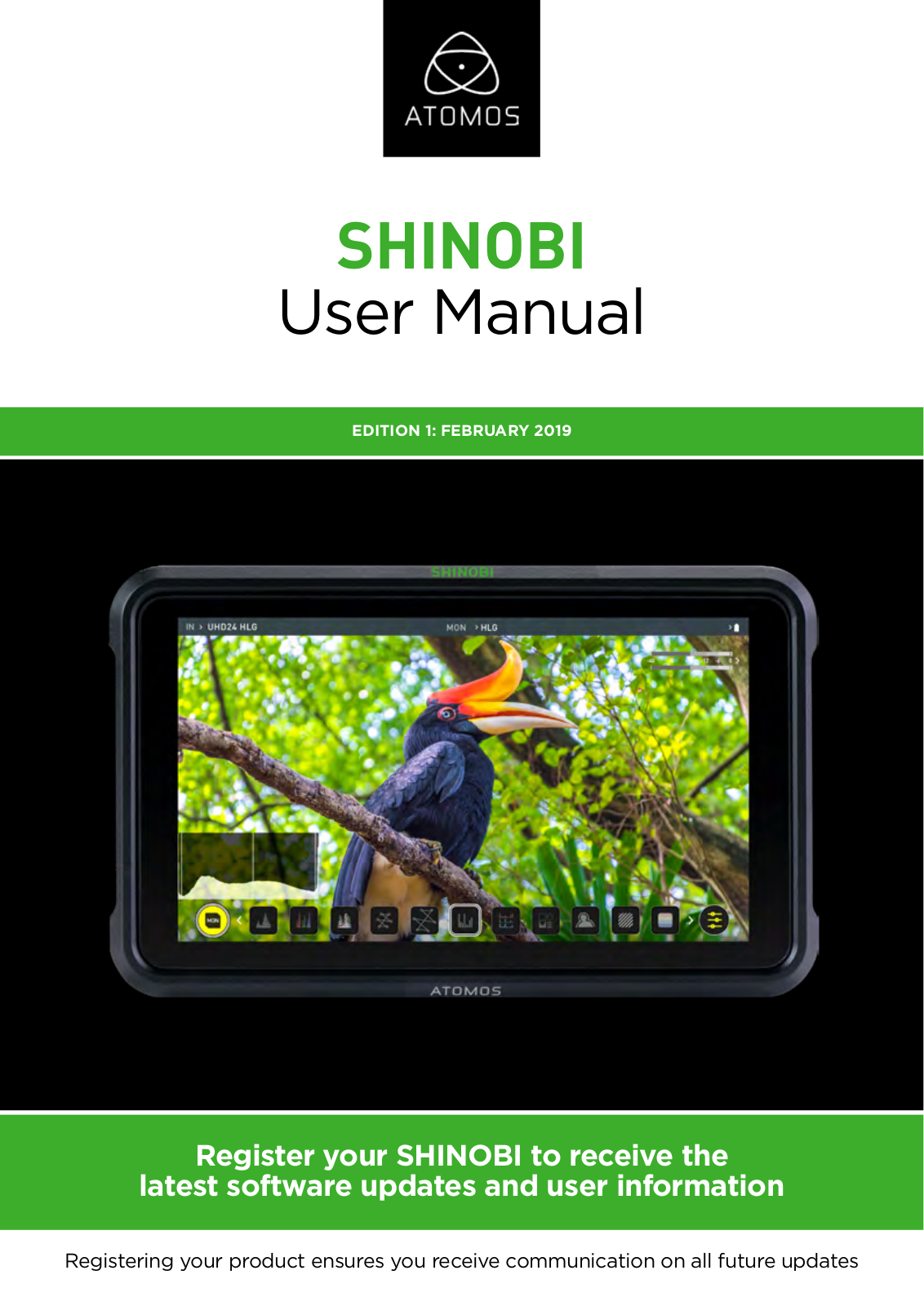 Atomos SHINOBI Service Manual