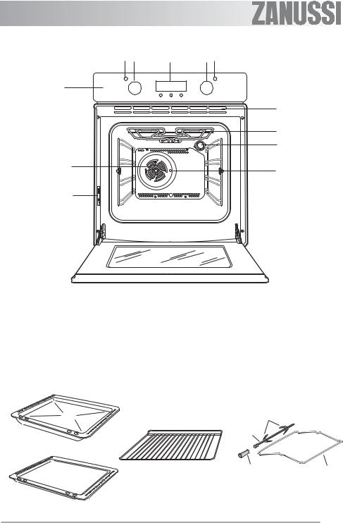 Zanussi ZOB482X, ZOB482W, ZOB482N User Manual