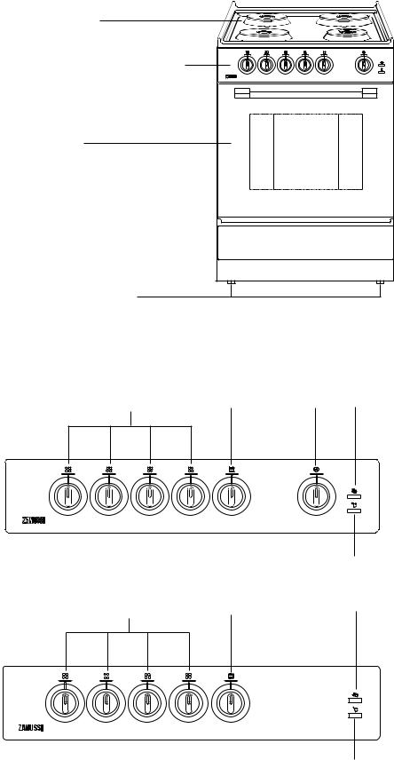 Zanussi ZCS634W, ZCS633, ZCS634, ZCS 632 User Manual