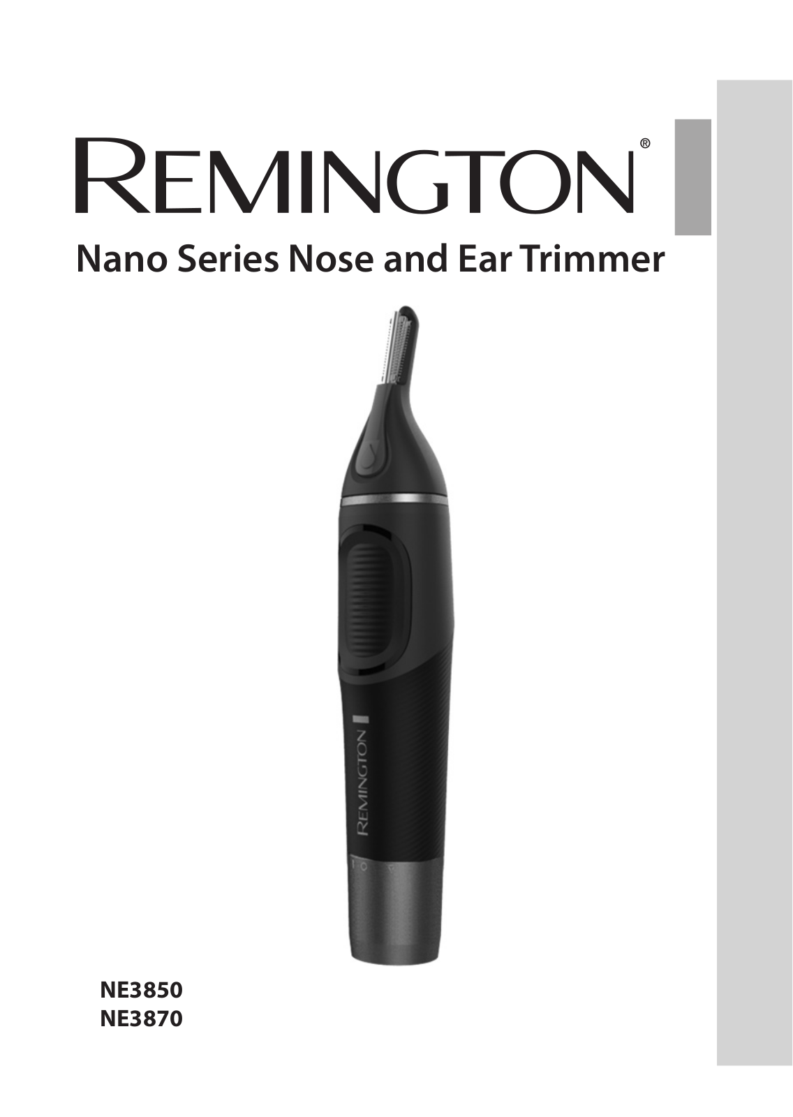 Remington NE3870 User Manual