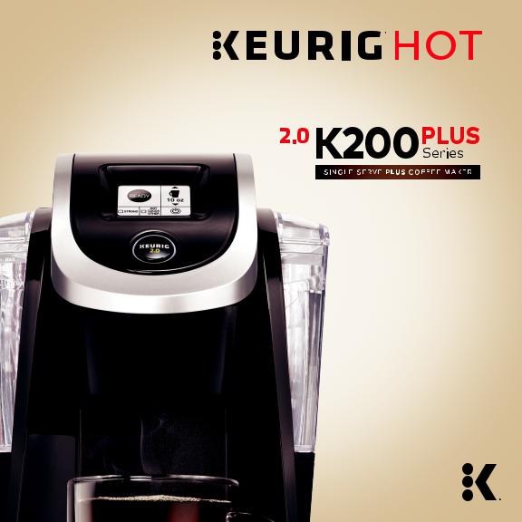 Keurig HOT 2.0 K200 Plus User Manual