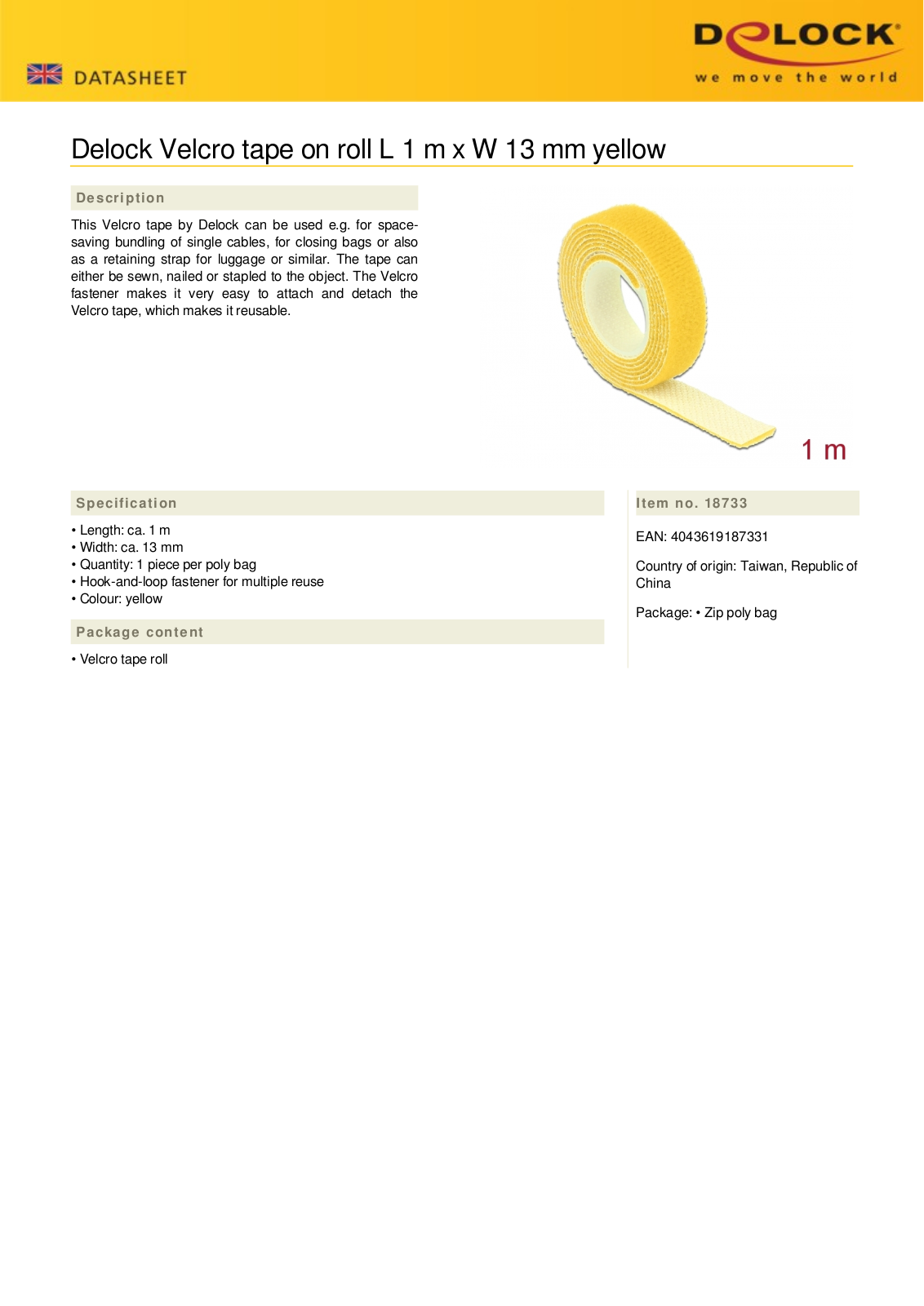 DELOCK 18733 Datasheet - ManualMachine.com