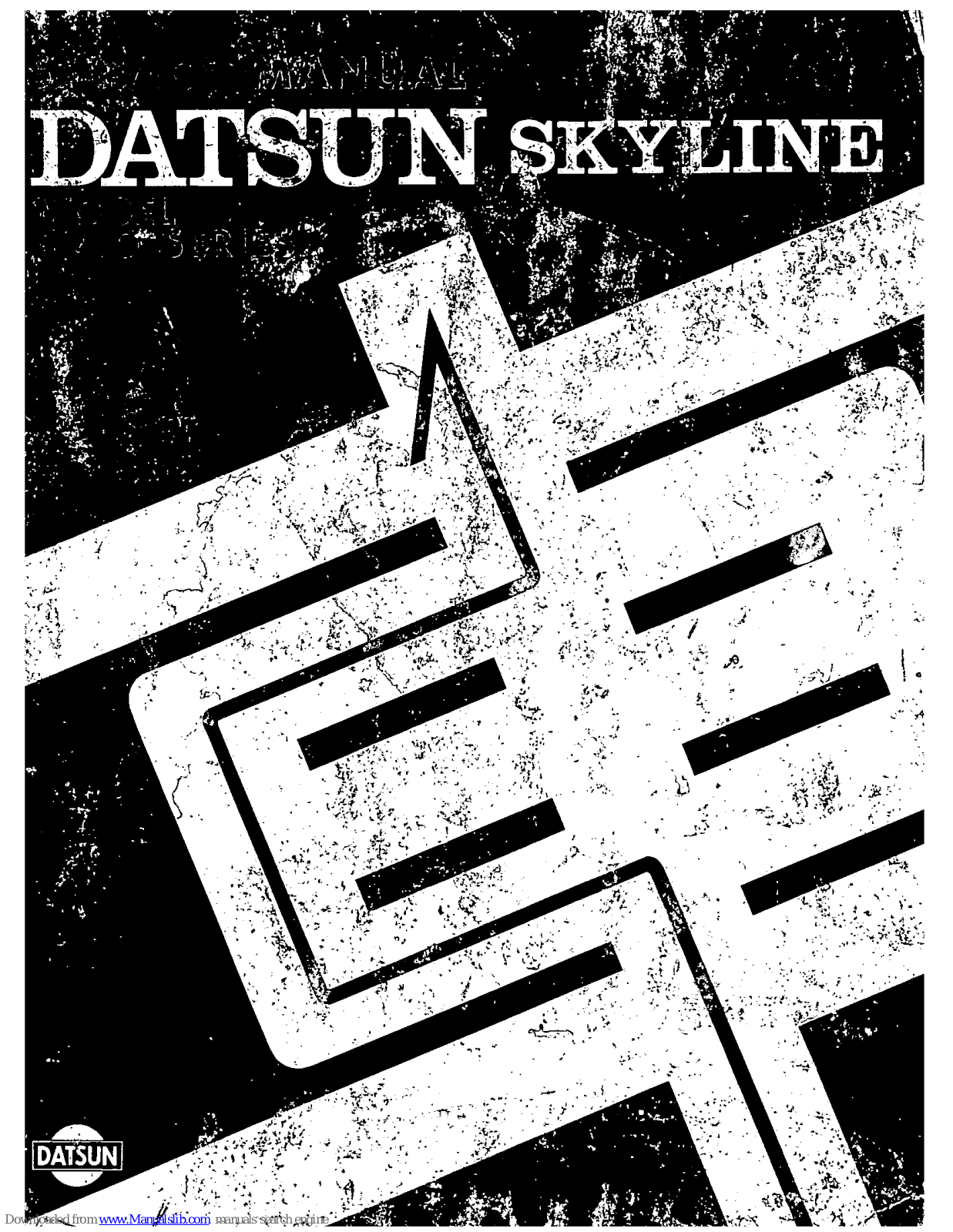 Datsun C210 series User Manual