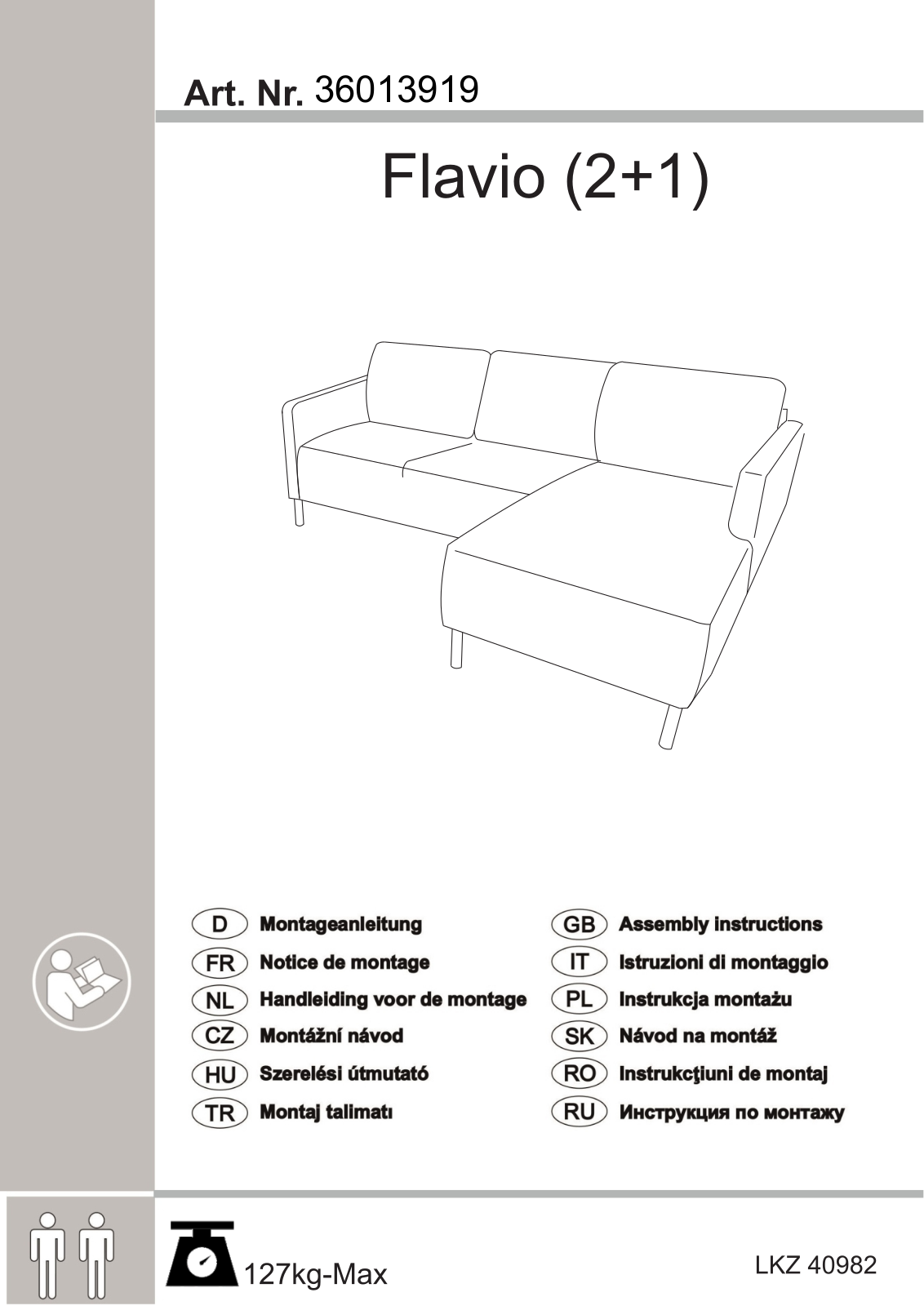 andas Flavio Assembly instructions