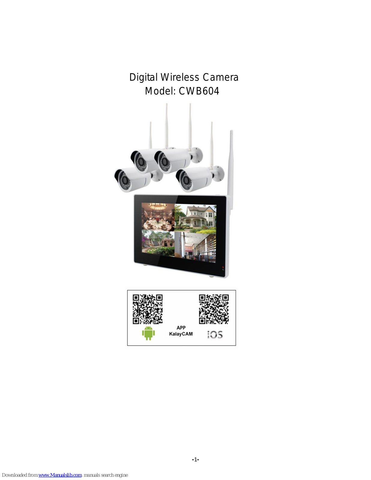 Okay Electronic Technology CWB604 User Manual
