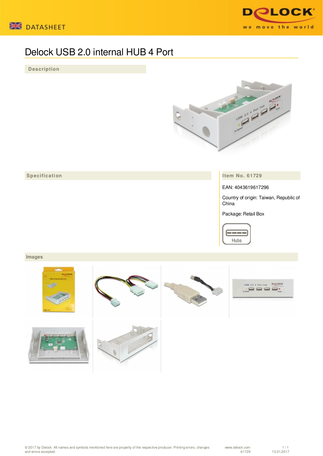 DeLOCK 5.25  Multifunktionspanel User Manual