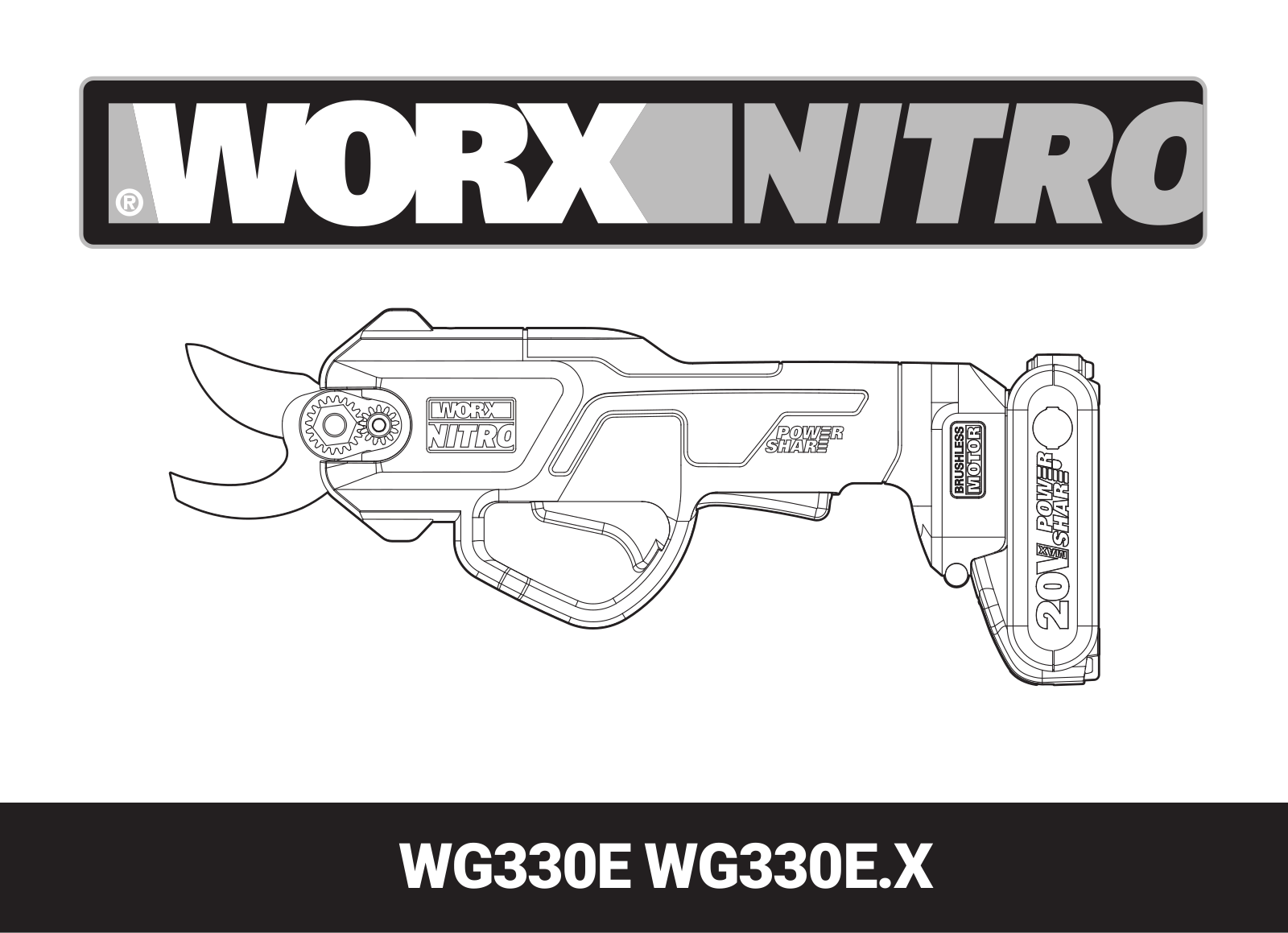 Worx WG330E, WG330E.X User guide - ManualMachine.com