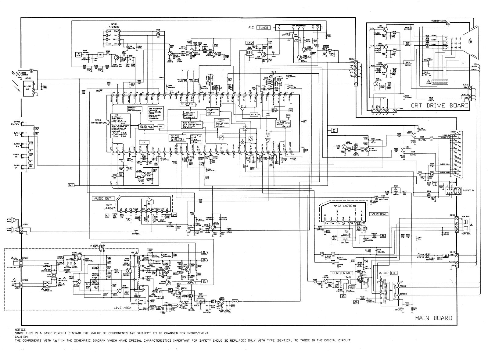 AVEST 54ТЦ03 Schematics