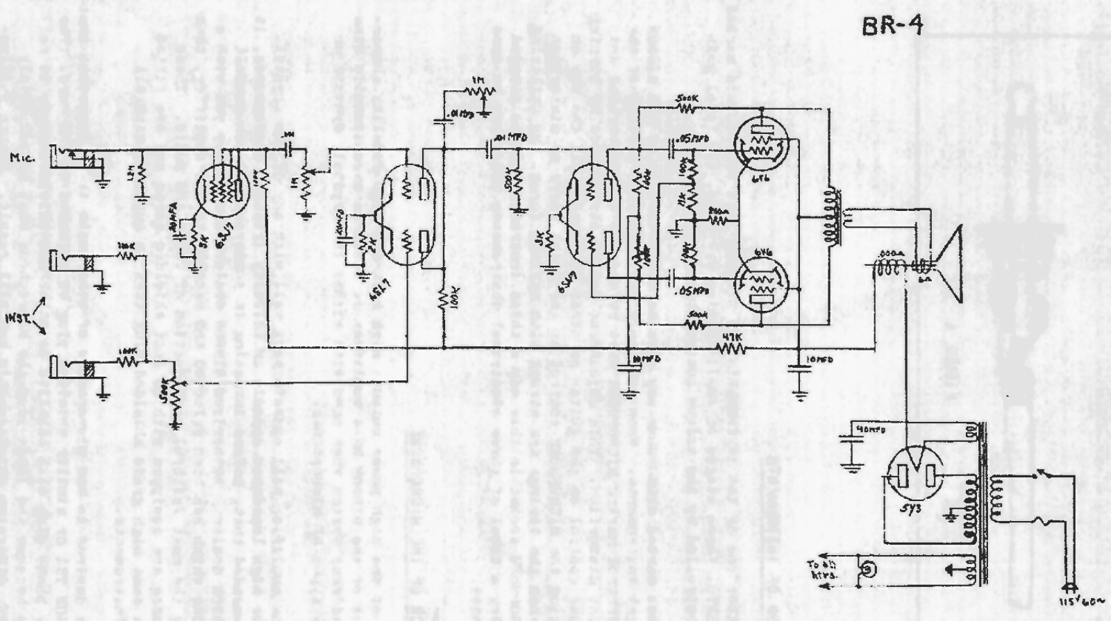 Gibson br4 schematic