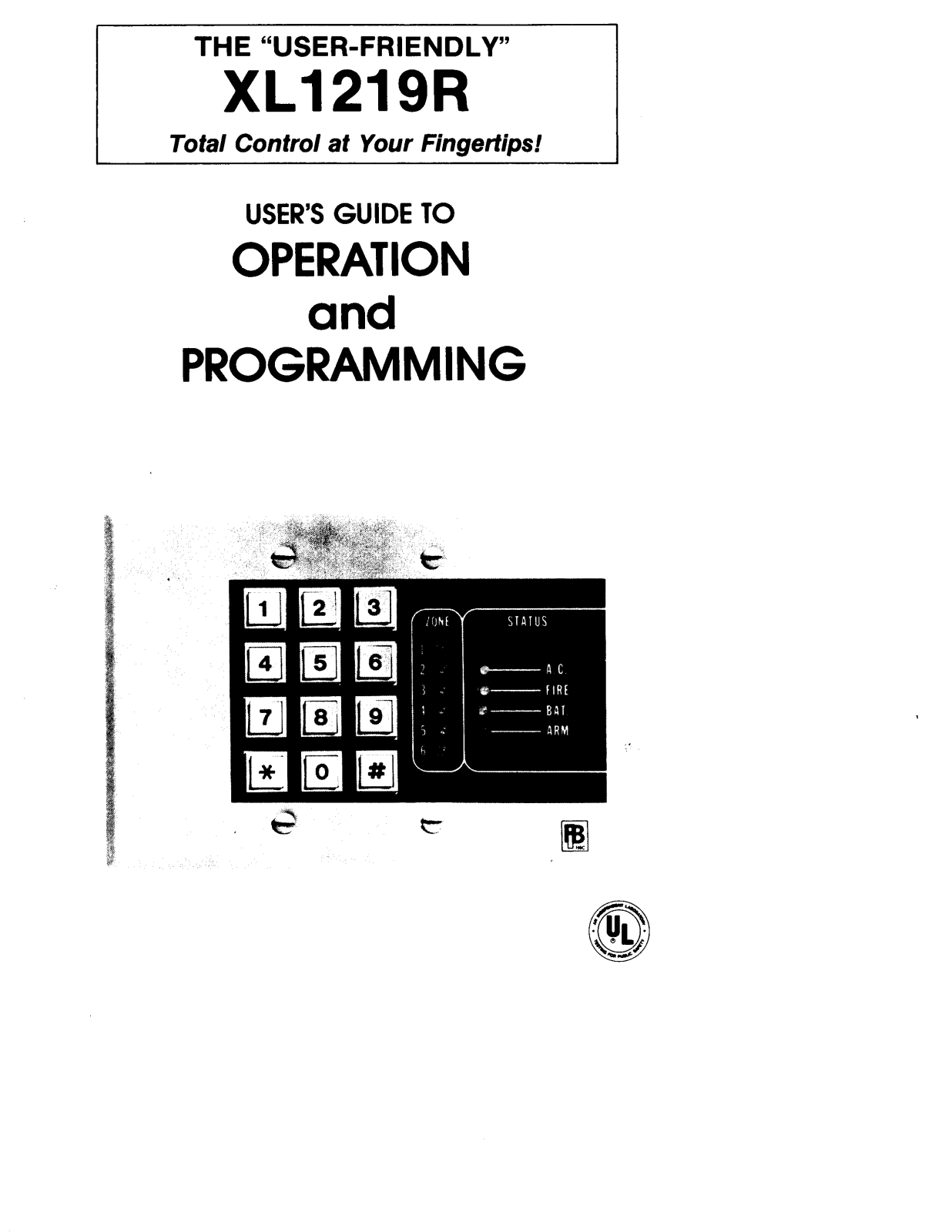 FBII XL1219 User Manual