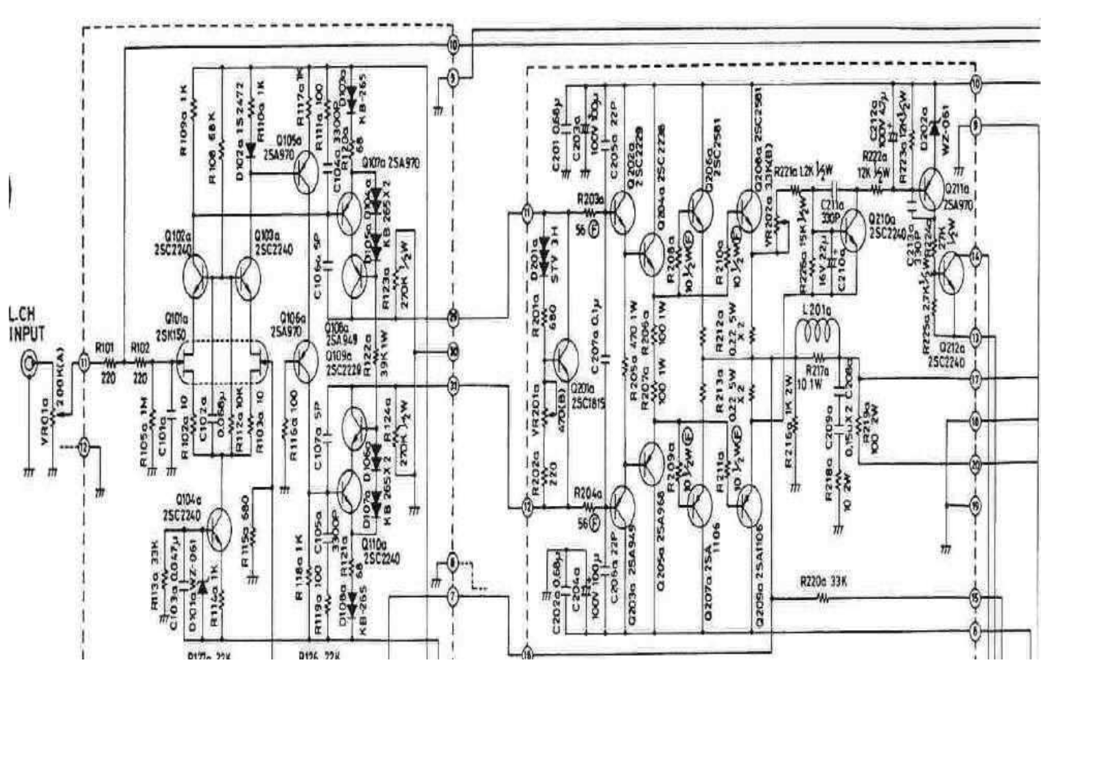 Luxman L-120 Schematic