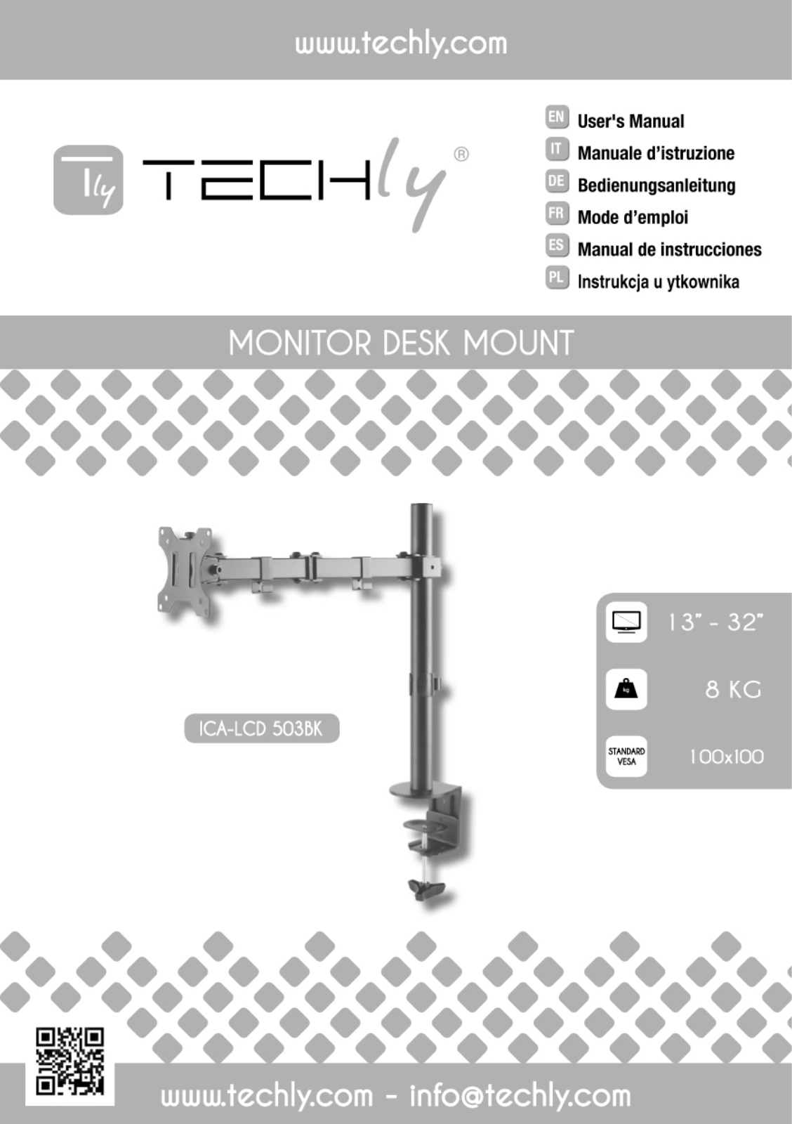 TECHly ICA-LCD-503BK User guide