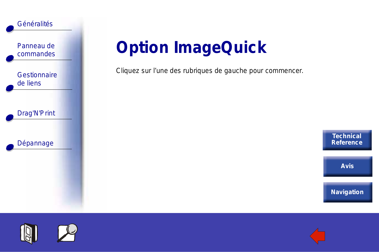 LEXMARK IMAGEQUICK OPTION User Manual