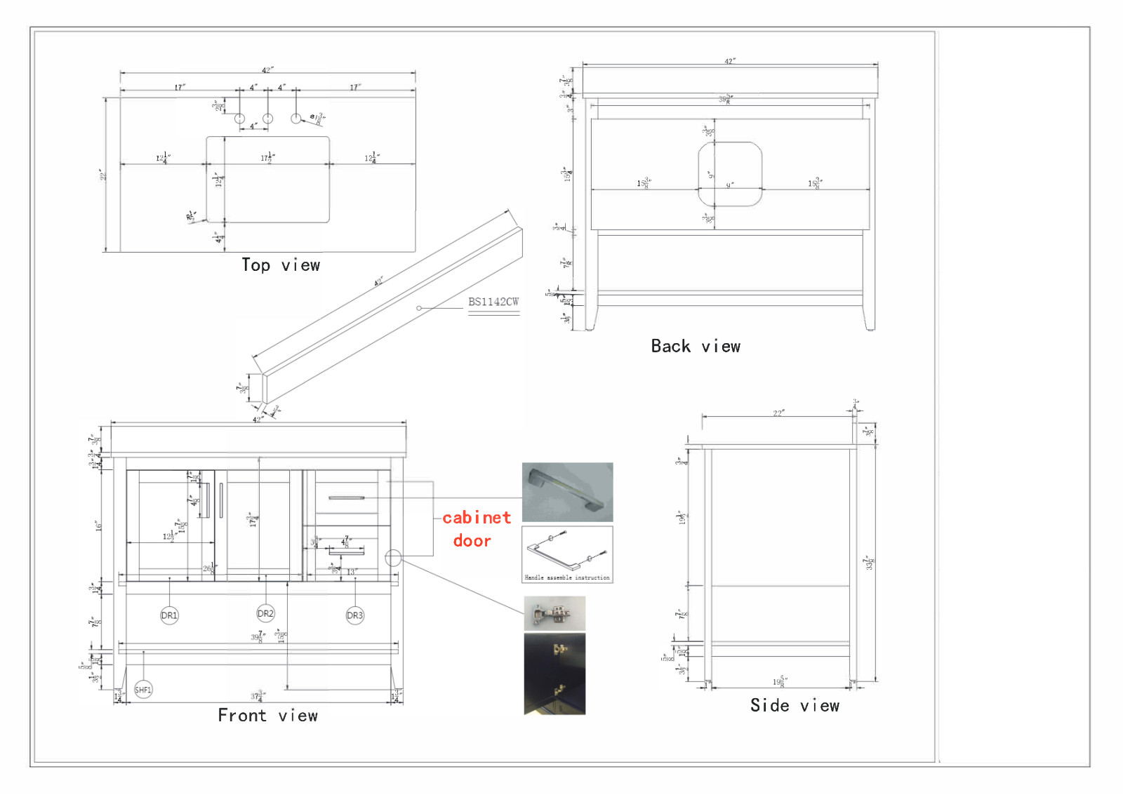Sand & Stable™ W001902220 Specifications - ManualMachine.com