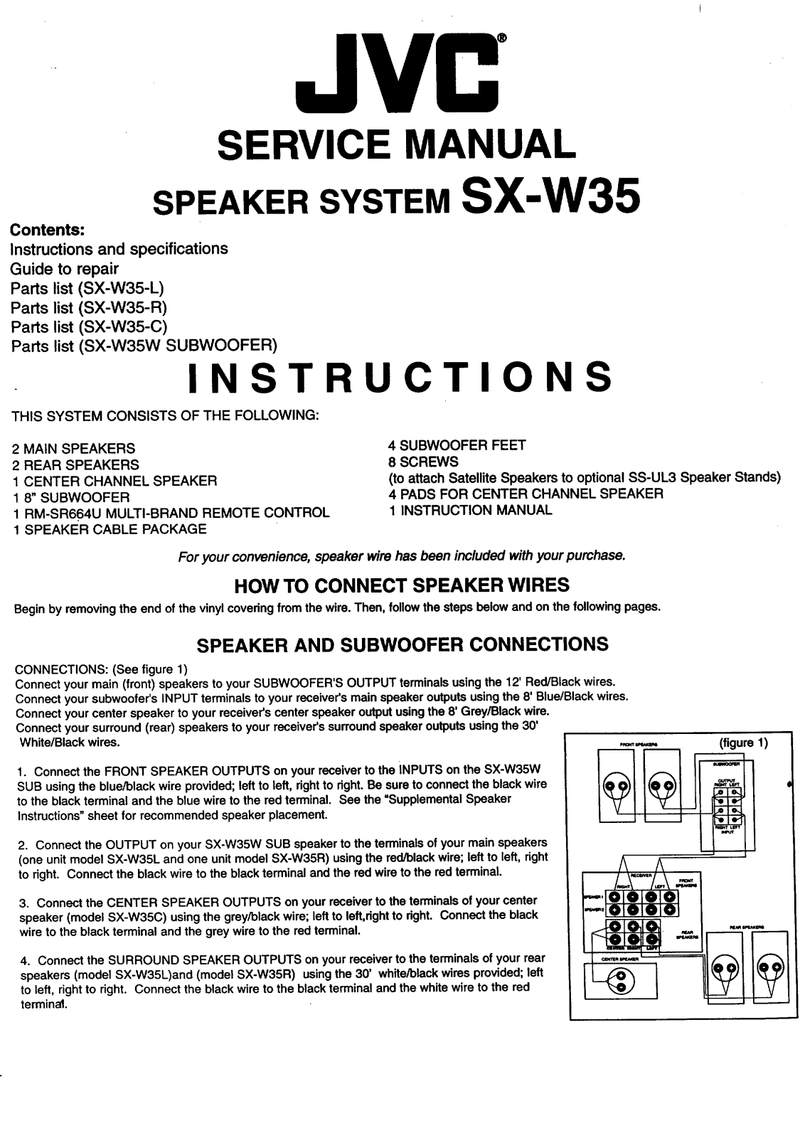 JVC SX-W35 Owner’s Manual - ManualMachine.com