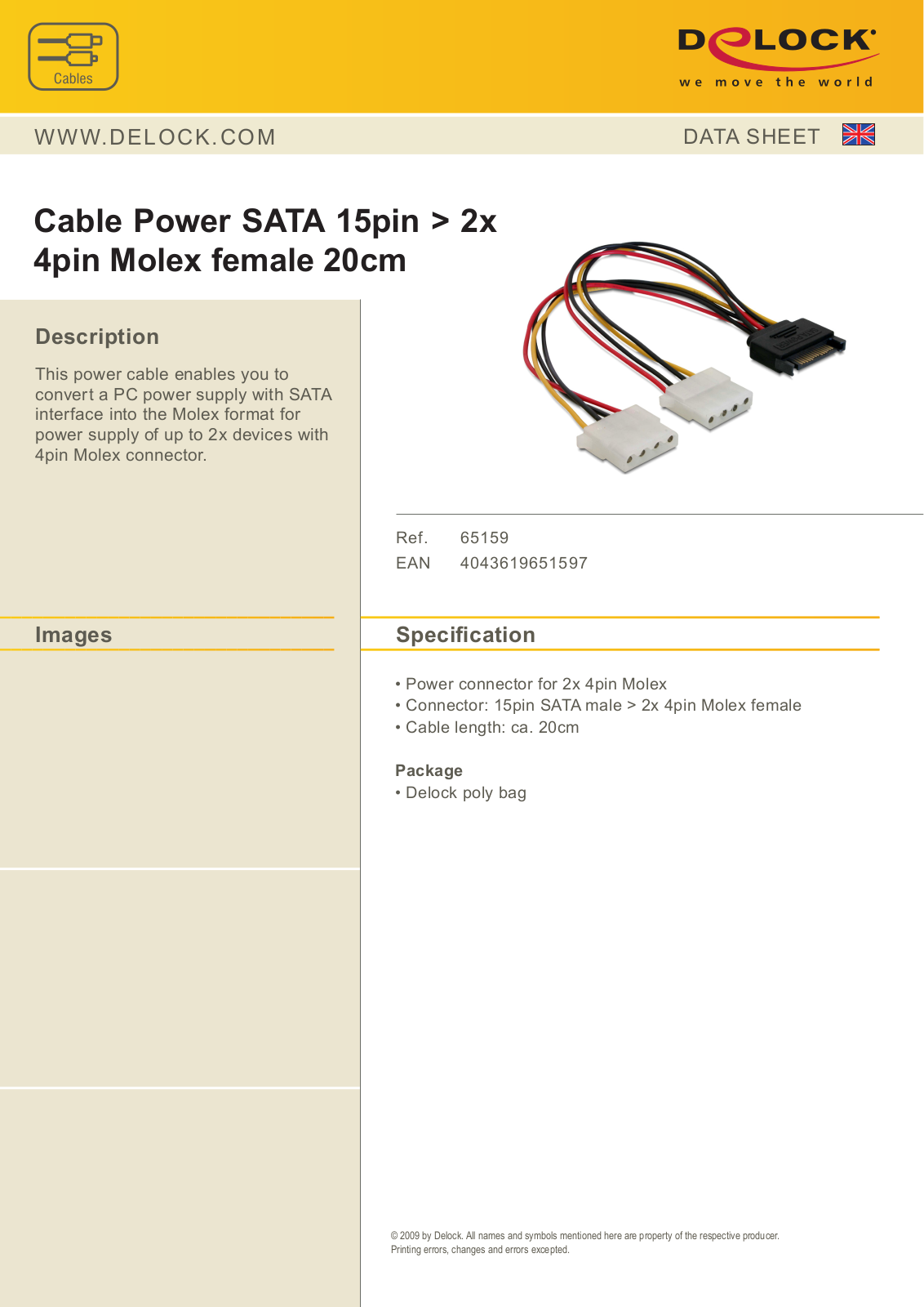 DeLOCK 65159 User Manual