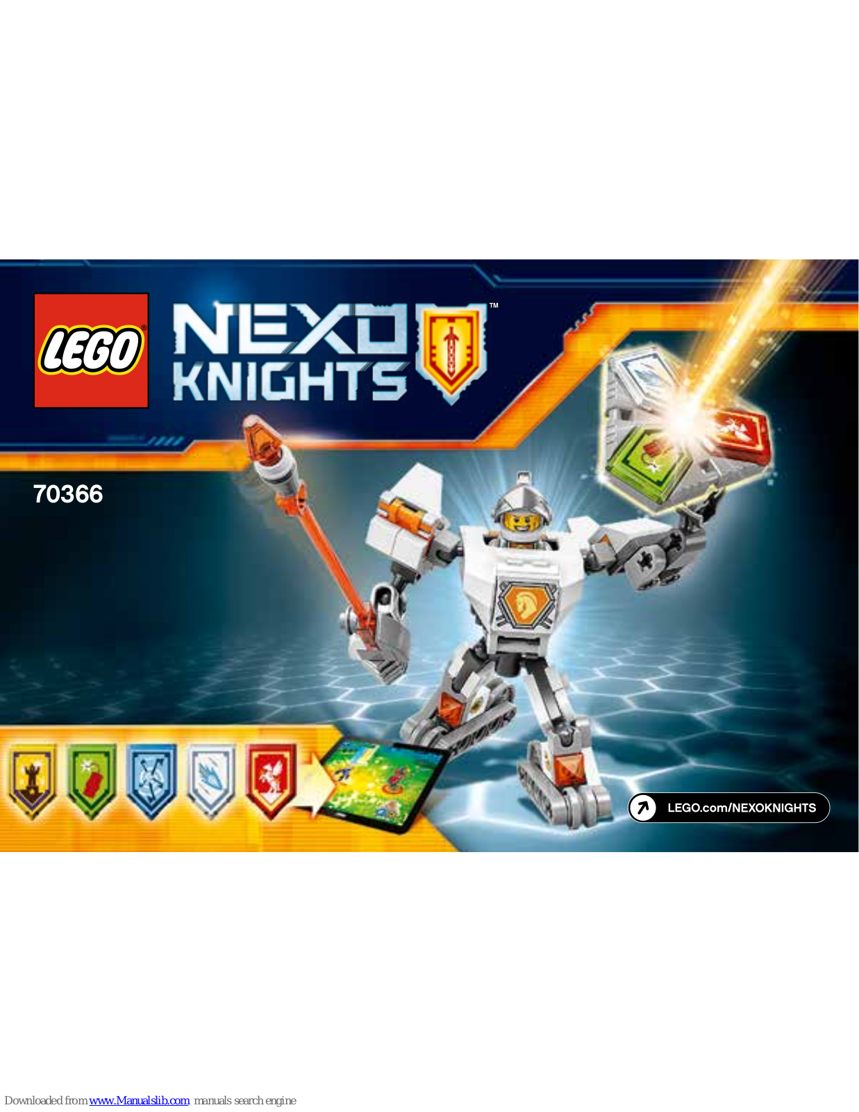 LEGO nexo knights 70366 Assembly Manual